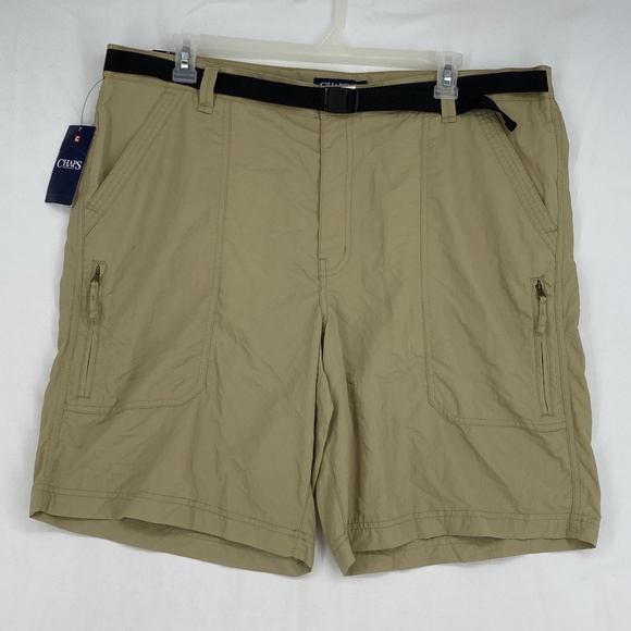 Chaps Shorts Chaps Mens 42 Outdoor Shorts Beige 0 Nylon Lightweight